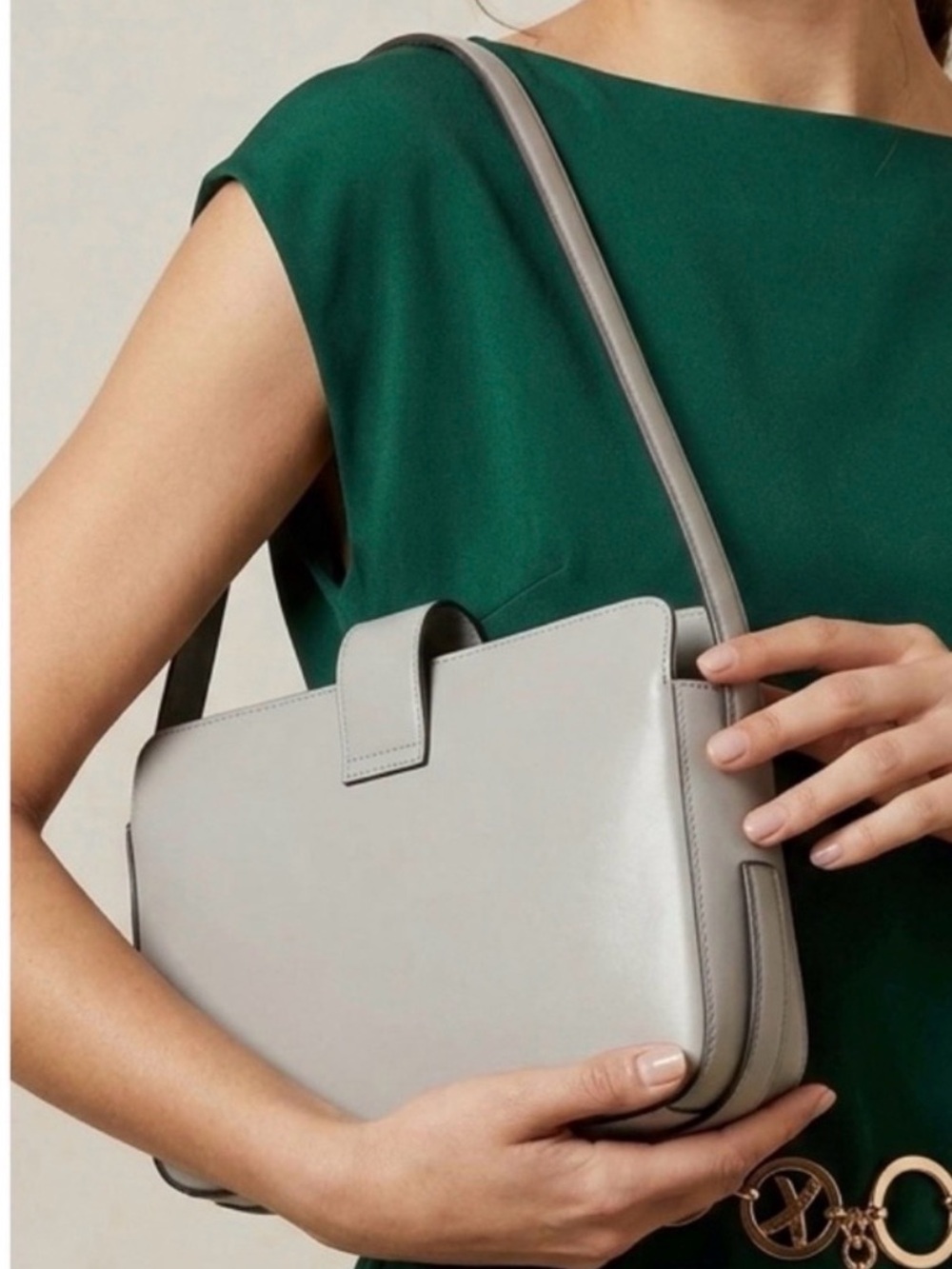 M. London Italian Leather Bag